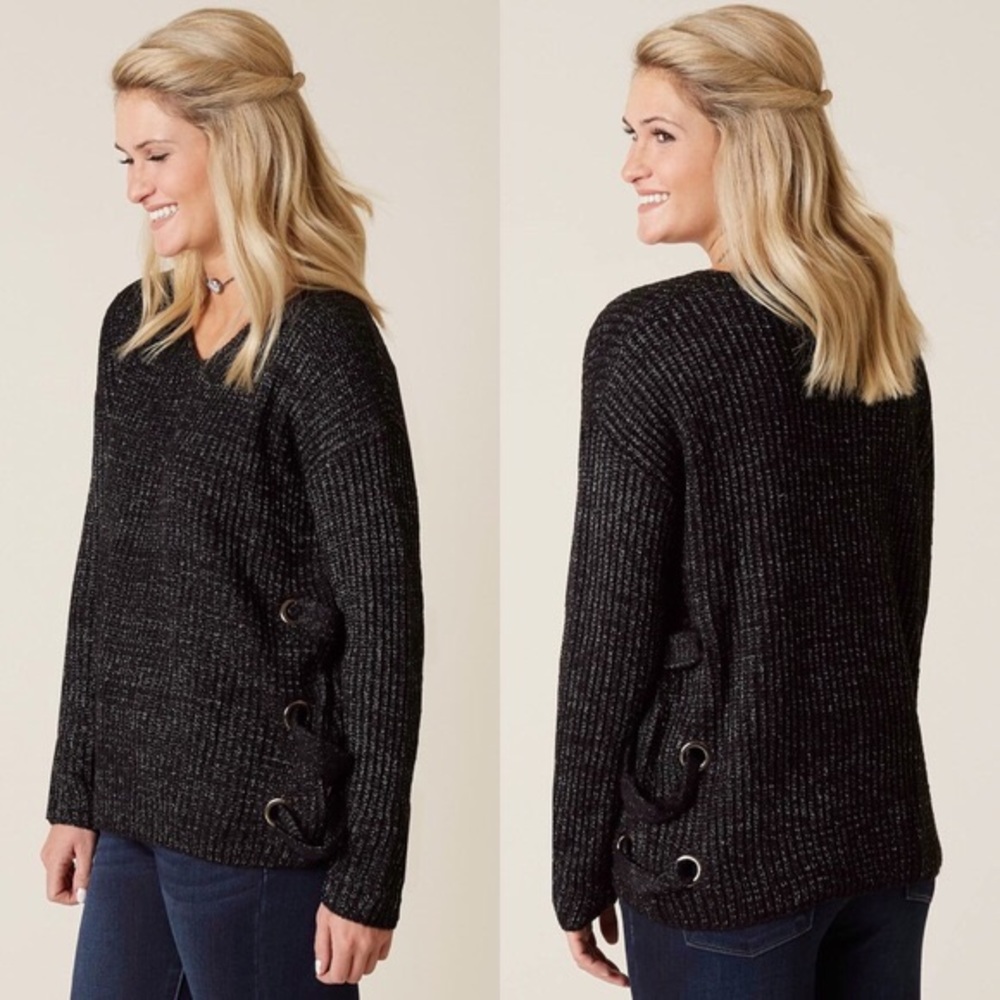 Magnolia boutique black sweater